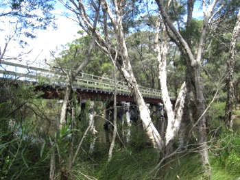 Rail Bridge from Mokare Heritage Trail