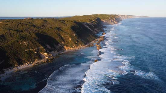 Anvil Beach on Nullaki Peninsula, Western Austraia