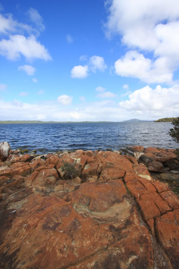 The Wilson Inlet, Denmark, on the South West of Western Australia