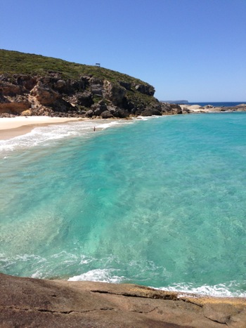 Swimming at Lowlands Beach, Albany, Lowlands Beach Waves