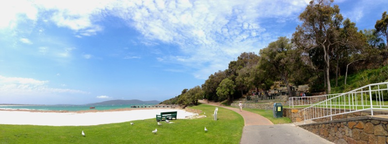 Picnic Benches, Middleton Beach, Albany Australia