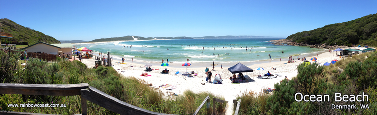 Ocean Beach in Summer, Denmark, WA