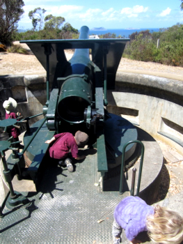 The Big Guns at Princess Royal Fortress, Albany, WA