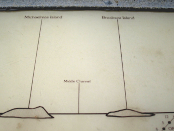 Michaelmas & Breaksea Islands sign from Princess Royal Fortress, Albany, WA