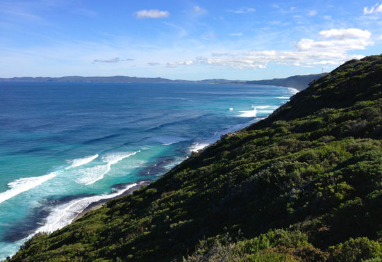 Torndirrup Peninsula at the Albany Wind Farm, Albany WA