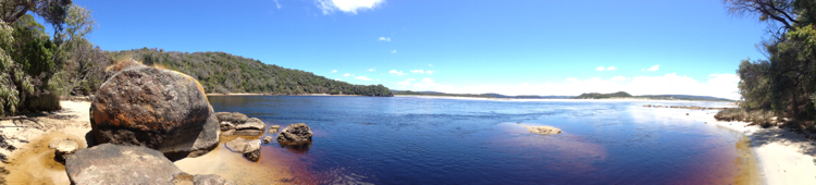 Nornalup Inlet from The Depot Peninsula